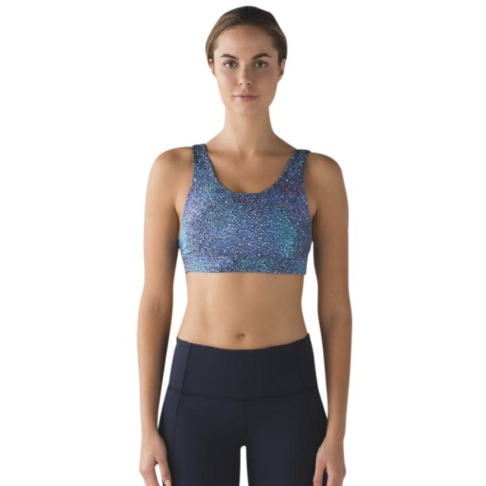 lululemon athletica Blue Sports Bra